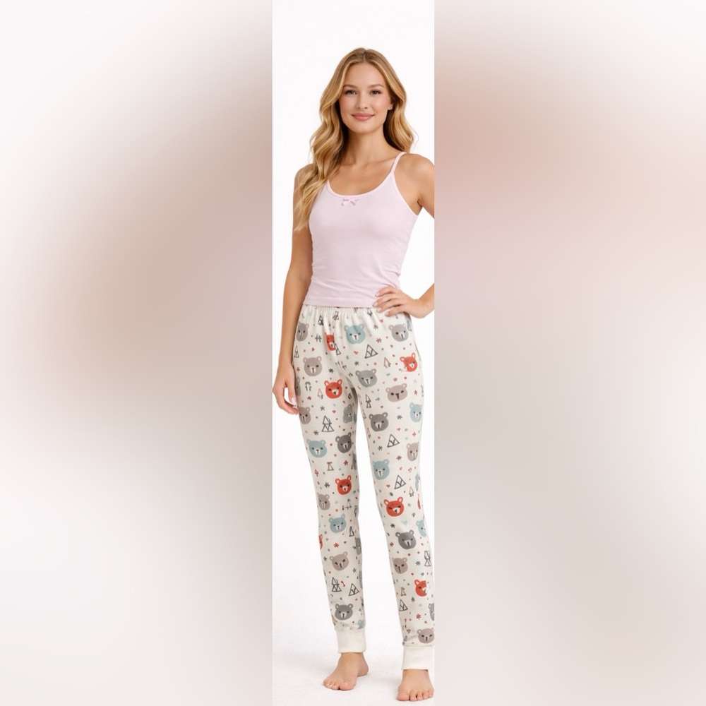 Cute Animal Print Pajama Pants